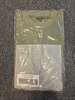 Khaki vojenské tričko