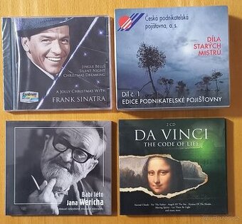 CD Sinatra, Werich, Da Vinci, Verdi, Haydn, Mozart...