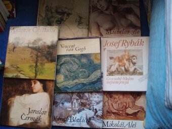 Malíři, sochaři - umění-Gogh,Aleš,Vinci,Michalangelo,Rybák