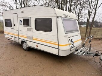 KNAUS 490, nová STAN, WC, extrémně zachovalý, 100km/h