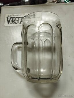 Stará pivní sklenice zv. PISKOT 0,3