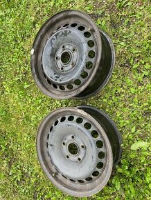 Plechové disky 5x112, 6Jx15H2 ET37 2 kusy