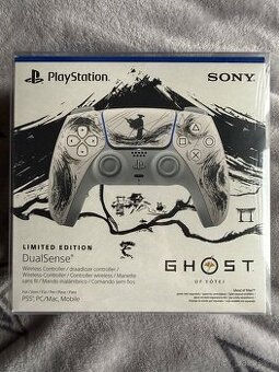 PS5 Dualsense ovladač Ghost of Yotei Black Limited Edition
