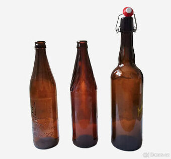 Sběratelská láhev Ústecká sklárna 1872–1996