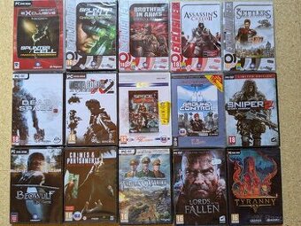 PC hry nové nerozbalené – 2. inzerát