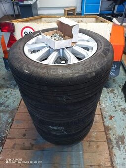 Litá kola DEZENT + letní pneu a matice