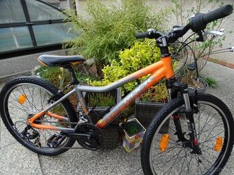 Dětské kolo 24" Rock Machine Surge + cyklocomputer Sigma