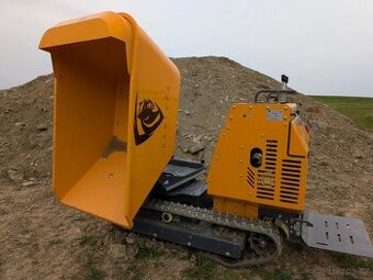 PRONÁJEM: Dumper (1,2t a 0,5t), vibrační deska, dělící plech