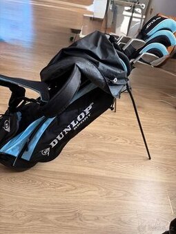 Golfový set Dunlop – kompletní, lehký bag se stojánkem