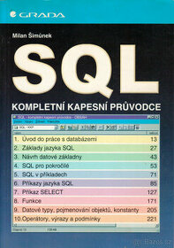 Milan Šimůnek: SQL Kompletní kapesní průvodce