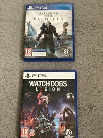 Watch Dogs Legion PS5 & Assasin Creed Valhala PS4/PS5 - 1