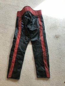 Kalhoty kožené motorkářské - 1