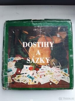 Dostihy a sázky retro 1988 desková hra a soubor her 300