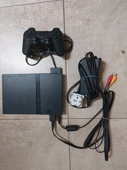 Sony Playstation 2, ovladač, trafo, kabely
