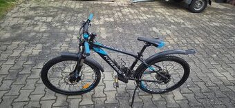 Prodám dětské kolo Kross Level JR 3.00 24“ BLACK/BLUE/SILVER