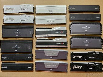 DDR5 RAM Kingston, Corsair, G.Skill, Crucial, 32GB, 64GB