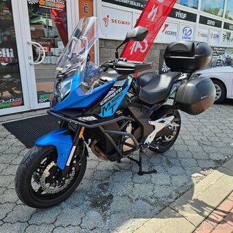 CFMOTO 650 MT, 3x kufr, padací rám, servisní knížka