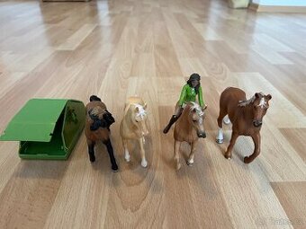 Schleich koně - set 2