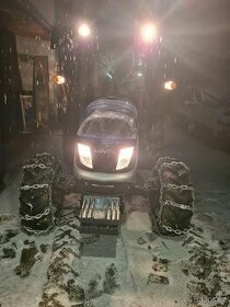 sněhové řetězy na traktor
