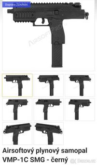 Samopal Uzi Airsoft