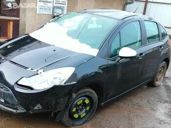 Citroën C3 II, 2009-16, 1.4i, 54kw, KFT, černá EXL