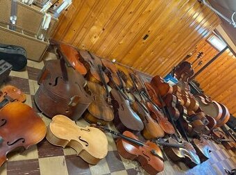 Koupím:housle,violu,violoncello,kontrabas