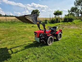 Malotraktor TZ4K14, TZ4-K14, TK 14 s čelním nakladačem