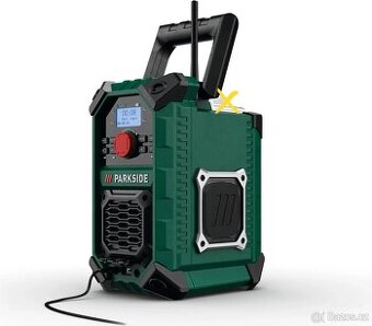 AKU stavební rádio PARKSIDE PBRA 20-Li B2