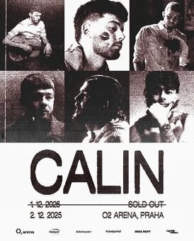O2 arena Praha Calin 2.12.2025