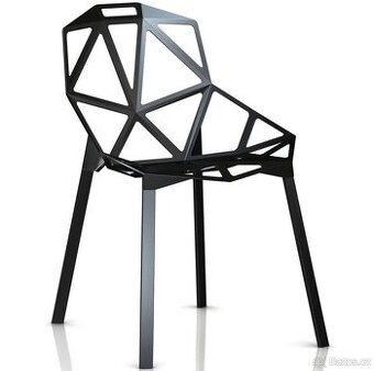 4ks designové židle Magis Chair One, černé