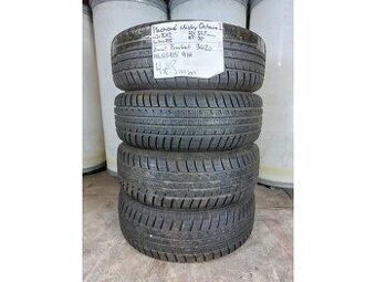 Plechové disky 5x100 R15 6Jx15H2 ET 38 se zimními pneu 195/6