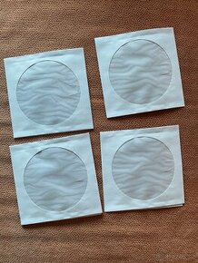Obálky, pošetky papír/fólie na DVD nebo CD za 0,75 Kč/ks