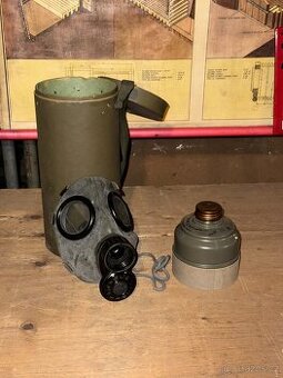 Plynová maska CM-3 + originální filtr + tubus