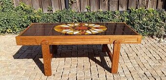 Vintage konferenční stůl design Jullite Belarti