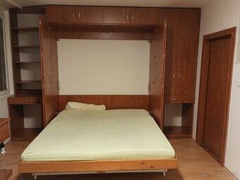 Vyklápěcí postel + skříně - 1
