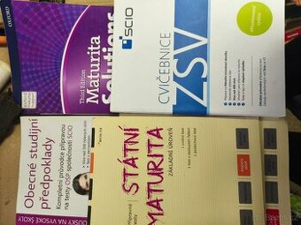 Scio maturita, obecné studijní předpoklady, ZSV, angličtina,