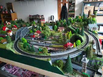 Kolejiště H0 220 x 120(150) cm