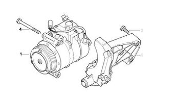 BMW klimakompresory M47 M57 N47 N57 – více variant