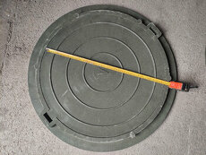 Poklop zahradní kruhový - nový