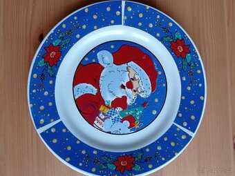 Dětský vánoční talířek
