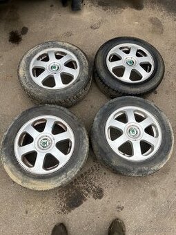 ALU Škoda 15" 5x100 6,5jx15 h2 ET43