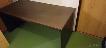 Stůl kancelářský / pracovní - černý, demontovatelný