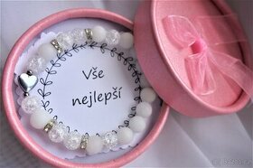 Minerální náramek dárek k Svátku maminek aj příležitostem