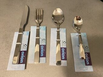 Nádobí - talíře, misky, příbory, skleničky - NOVÉ