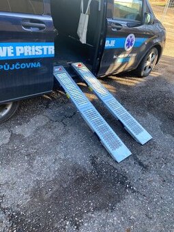 Nájezdy skládací - rovná plocha 170 cm