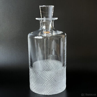 Ruckl Nová křišťálová karafa, dekantér 1l, Nižbor