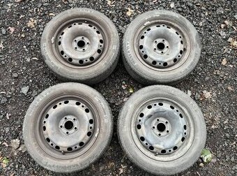 192. sada letní kola 195/55 r15 5x100 VW Škoda