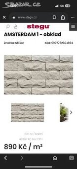 Nové obklady STEGU Amsterdam 14 krabic - NOVÉ