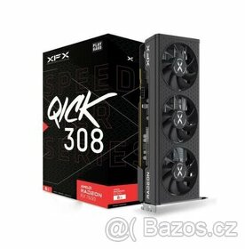 XFX Speedster QICK 308 Radeon RX 6600 XT Black Gaming,8GB GD