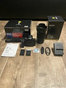 Nikon z50 + objektiv DX 50-250 f/4.5-6.3